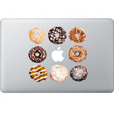 Donuts Macbook Sticker